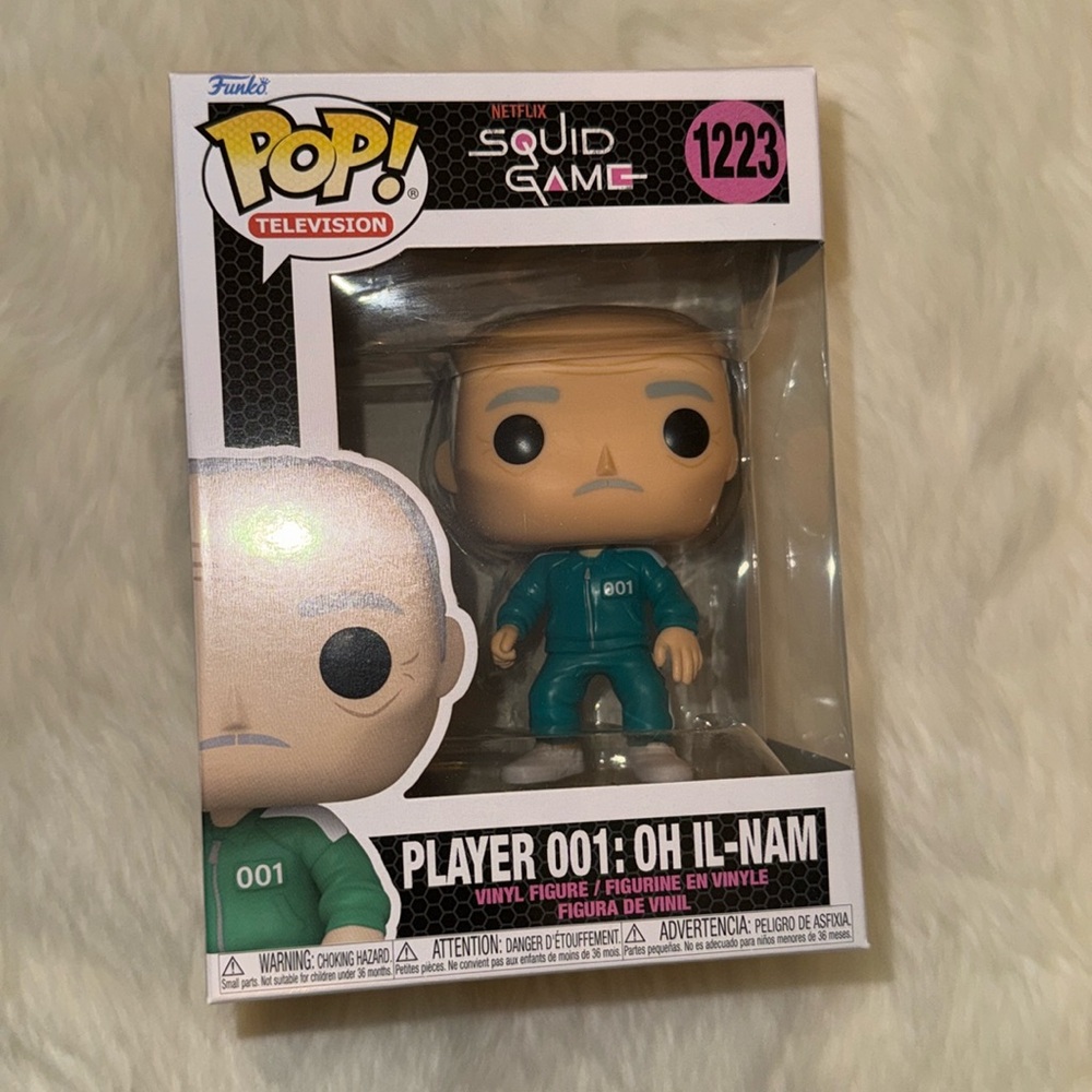 Funko- Squid Game 1223 Player 001: OH IL-Nam